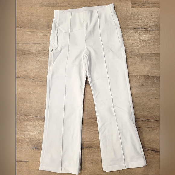 Glacier High Rise Bootcut Pant White Size 12 Athleta NWOT worn once - Picture 2 of 16